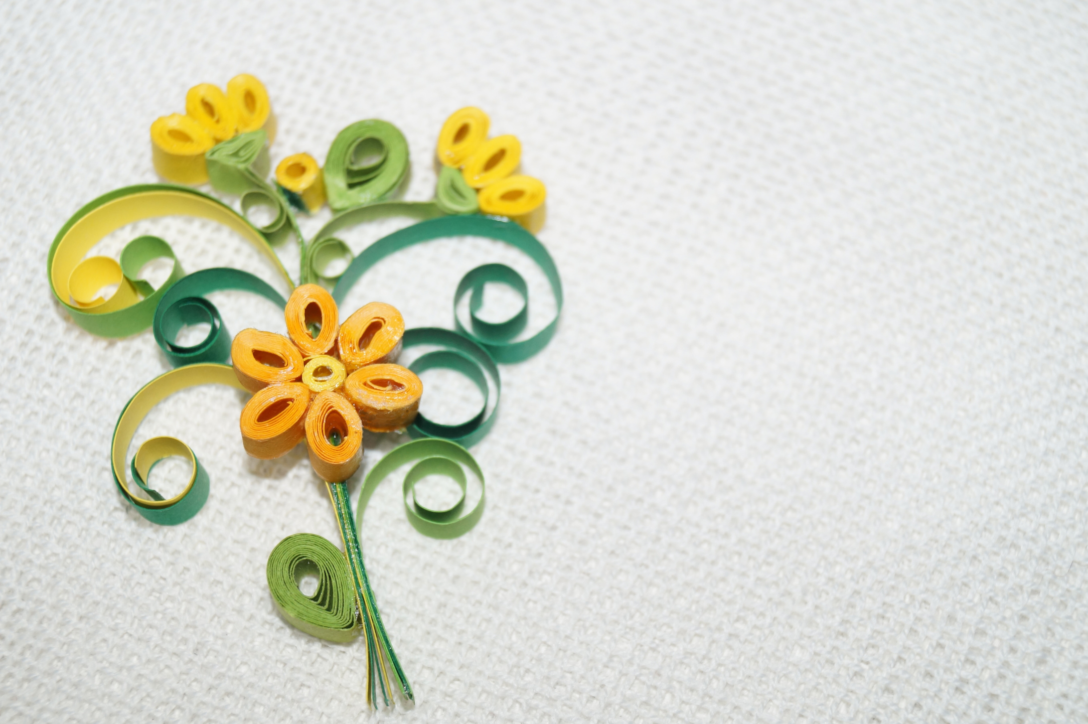 Quilling flower