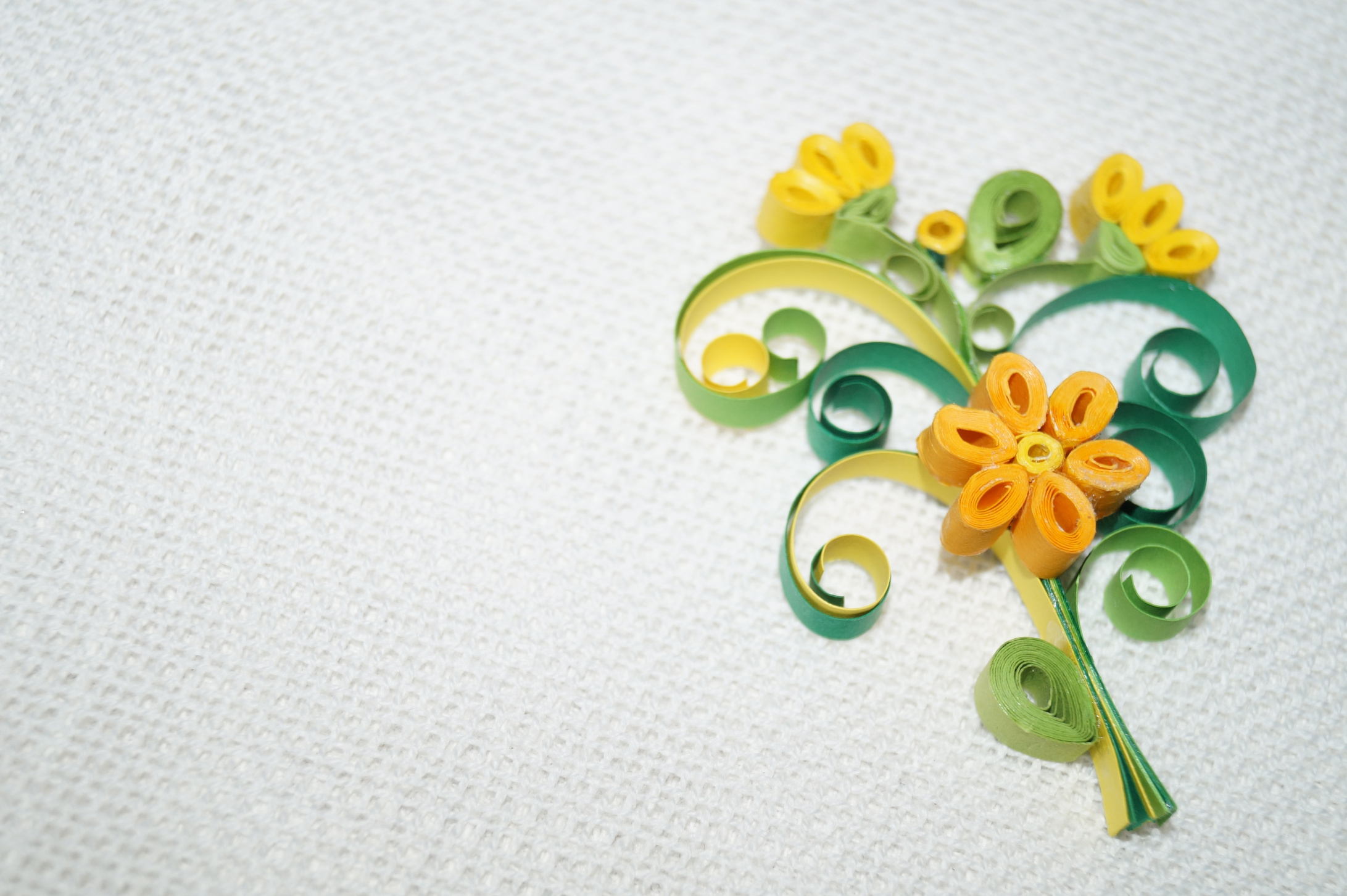 Quilling flower